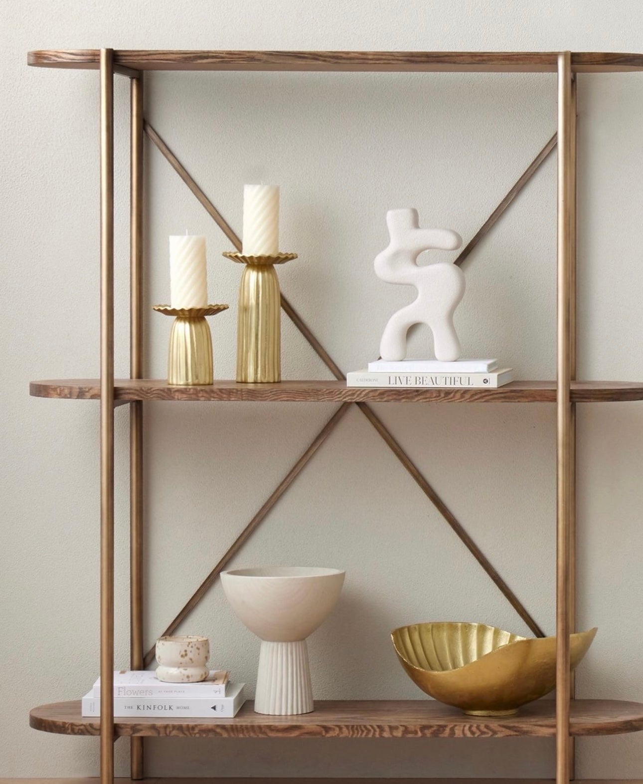 Angie Curved Shelf
