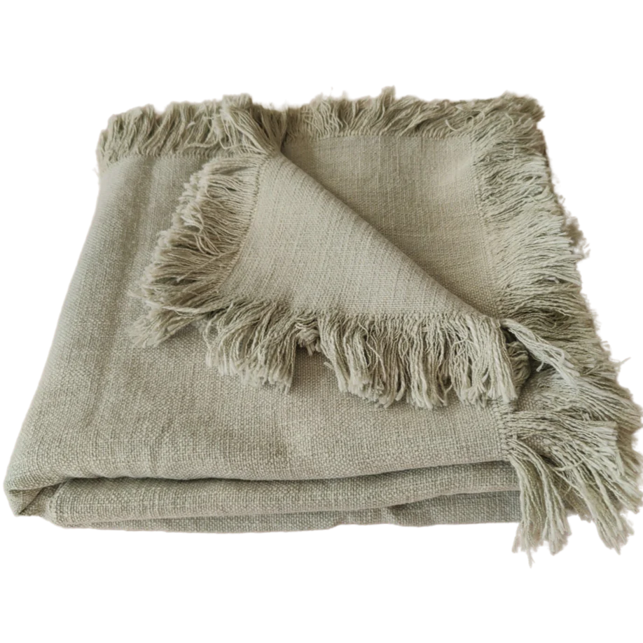 Champêtre Heavy Weight French Linen Throw