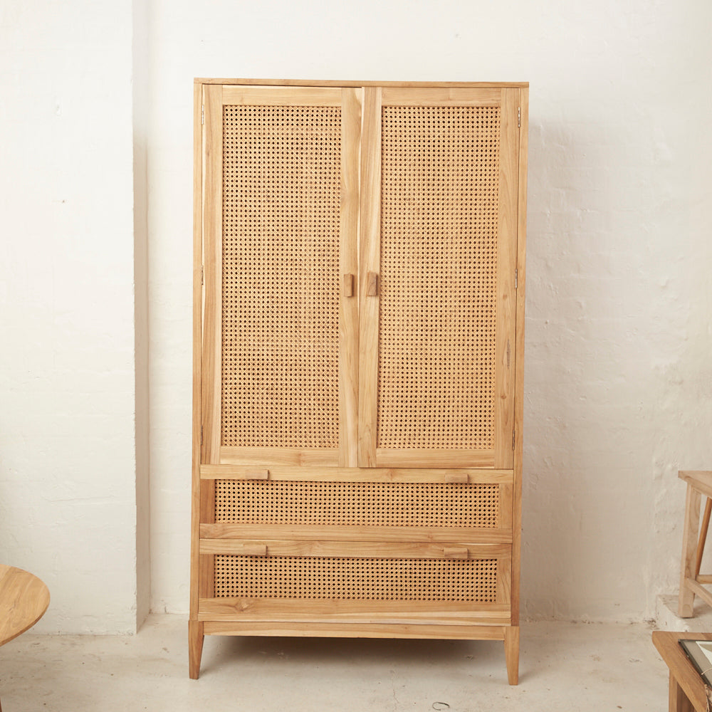 Rayu Teak Wardrobe