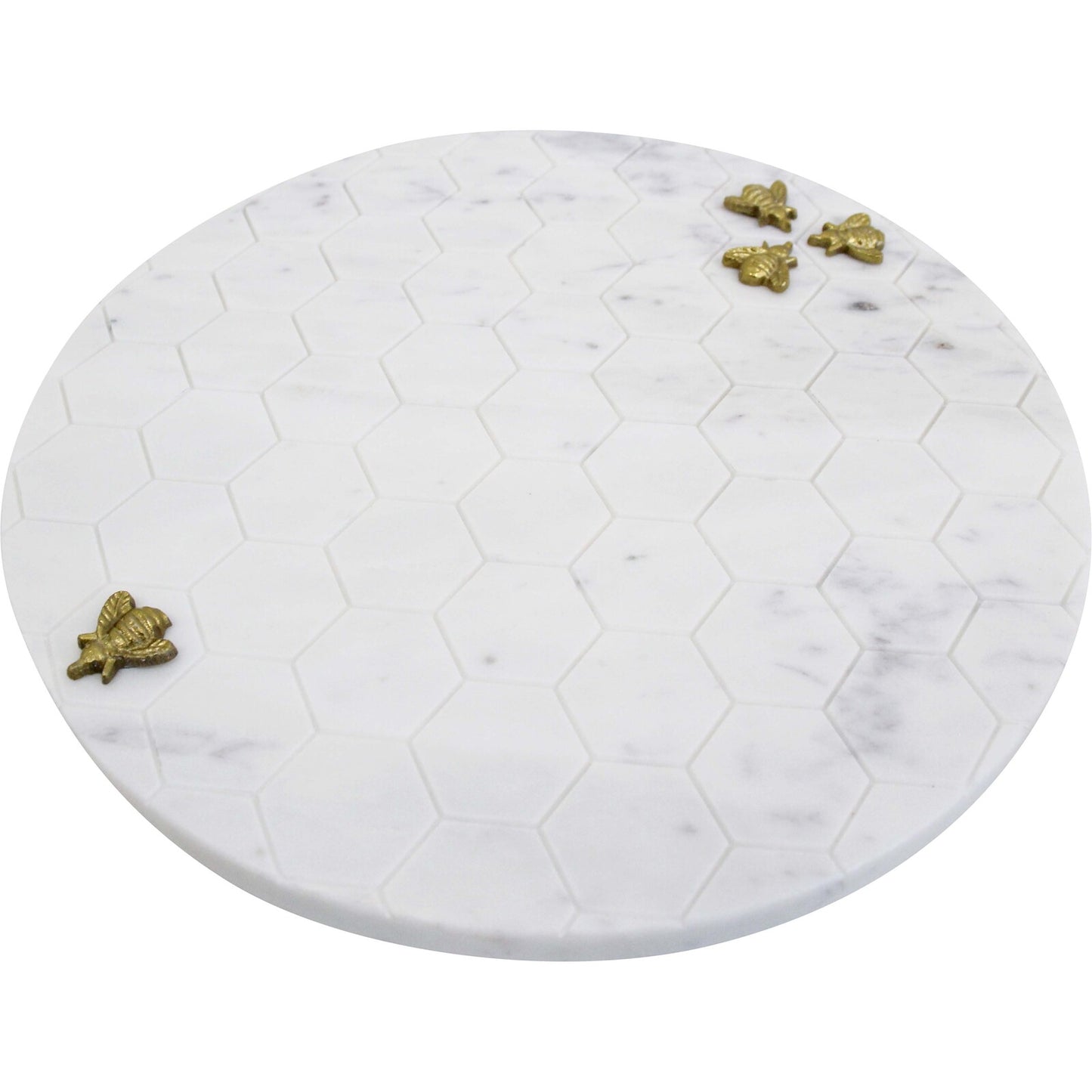 Honeycomb Marble Platter