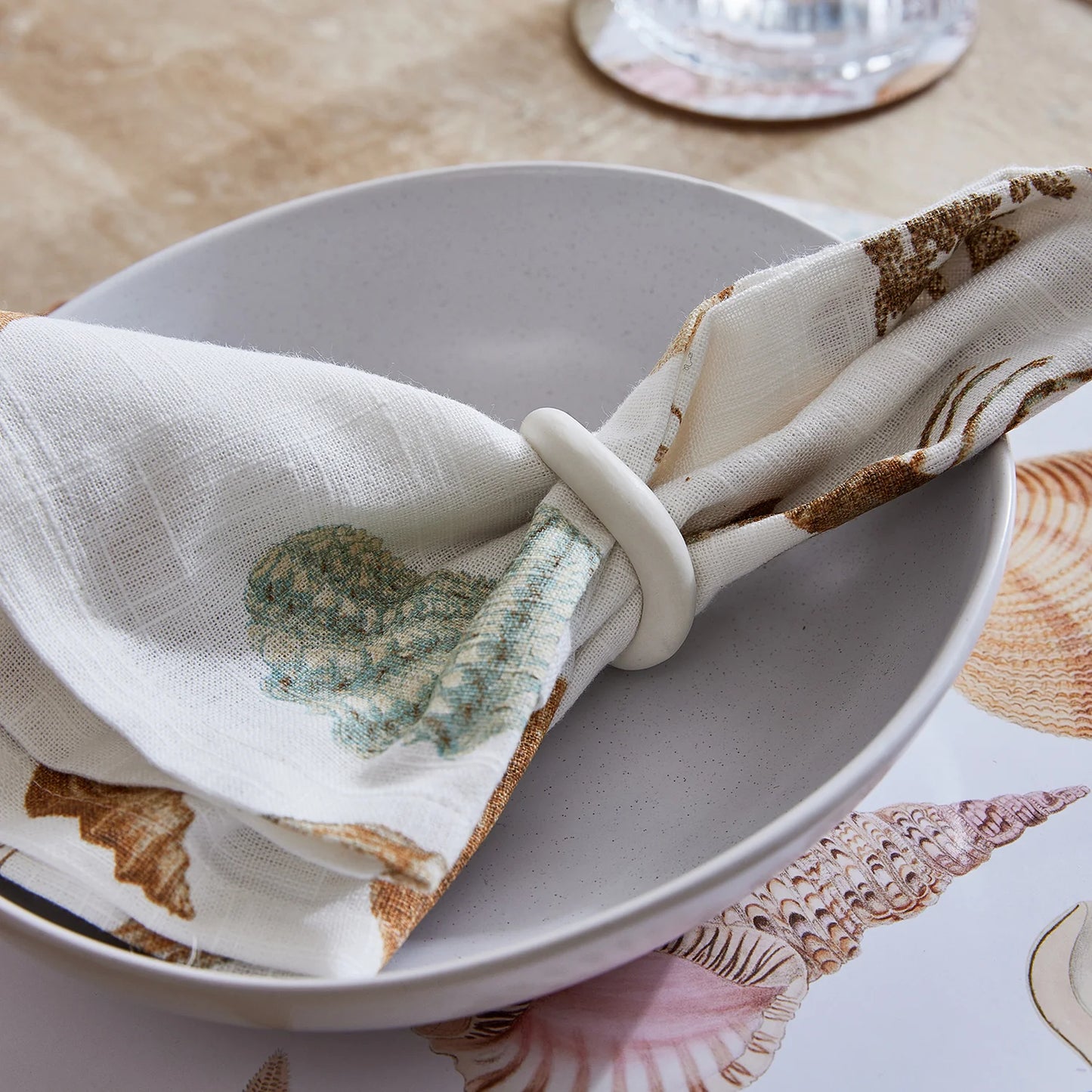 Udon Napkin Rings - Set of 4