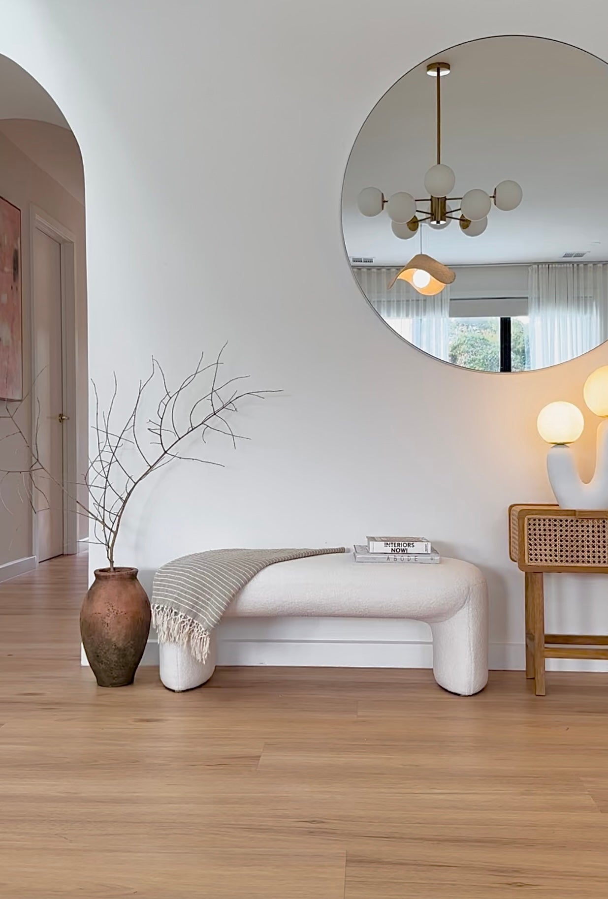 Bijo Boucle Bench seat