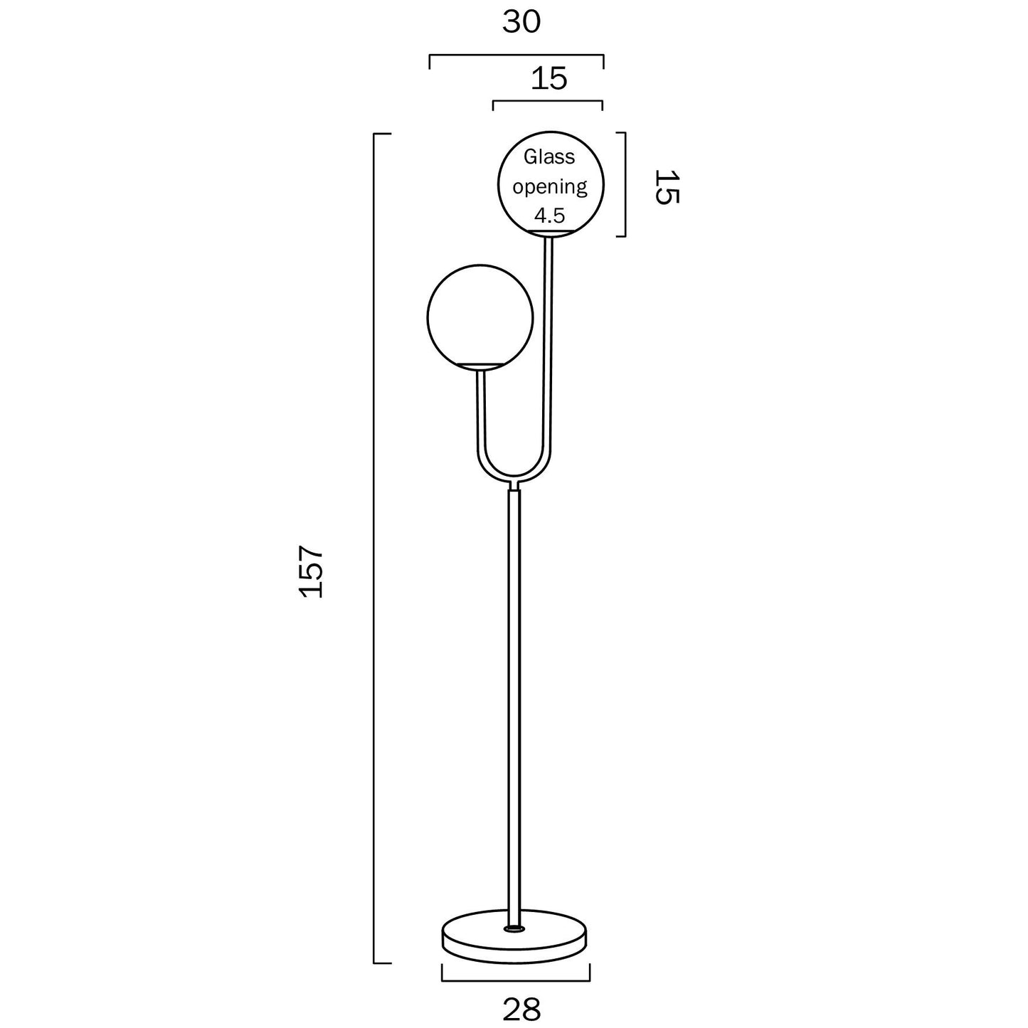 Dewy Floor Lamp