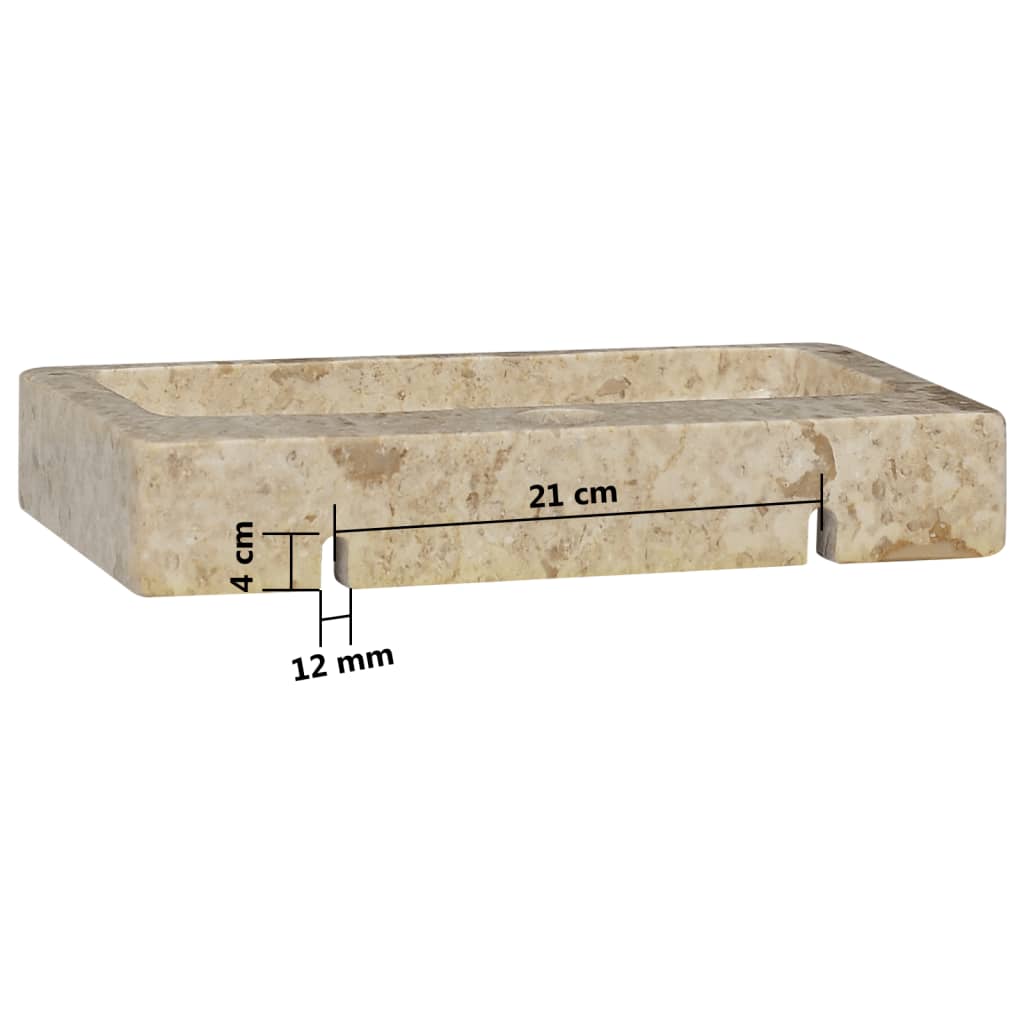 Beij Marble Low Basin