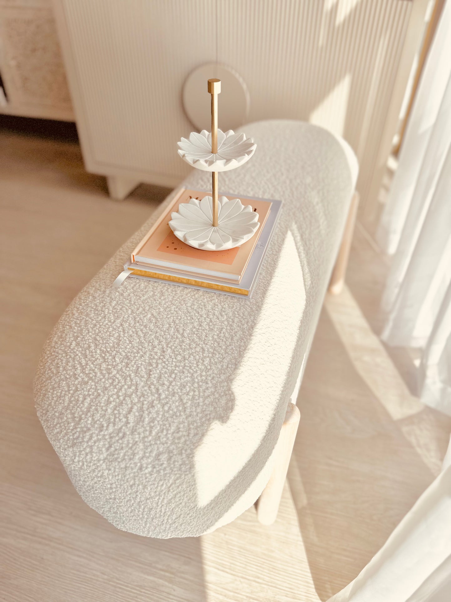 Addison Boucle Bench