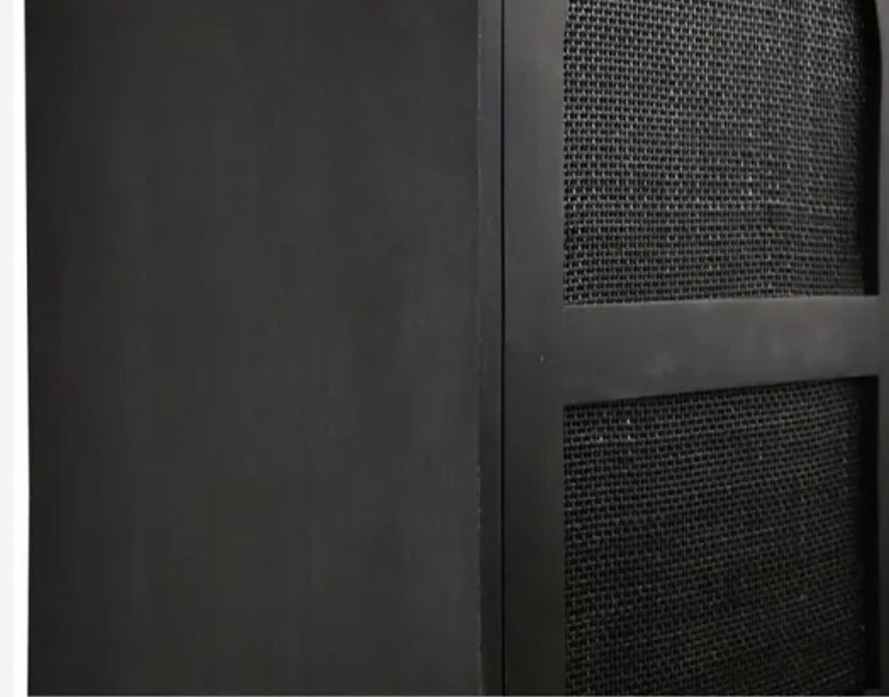 Oberon Rattan Cabinet