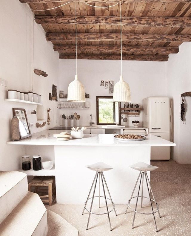 Long Den Rattan Pendant Shade