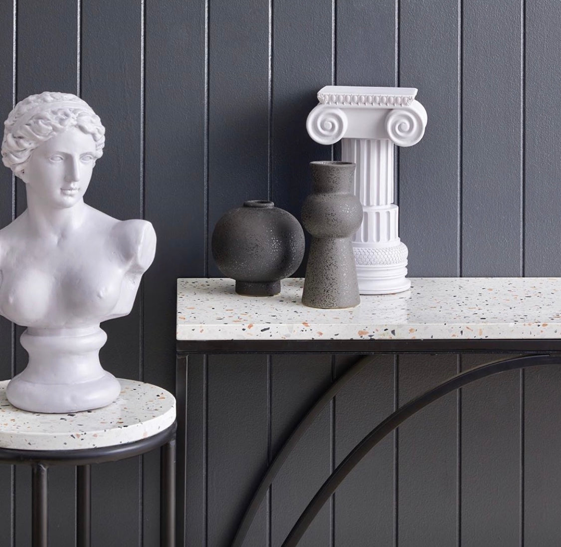 Barca Terrazzo Console Hall Table