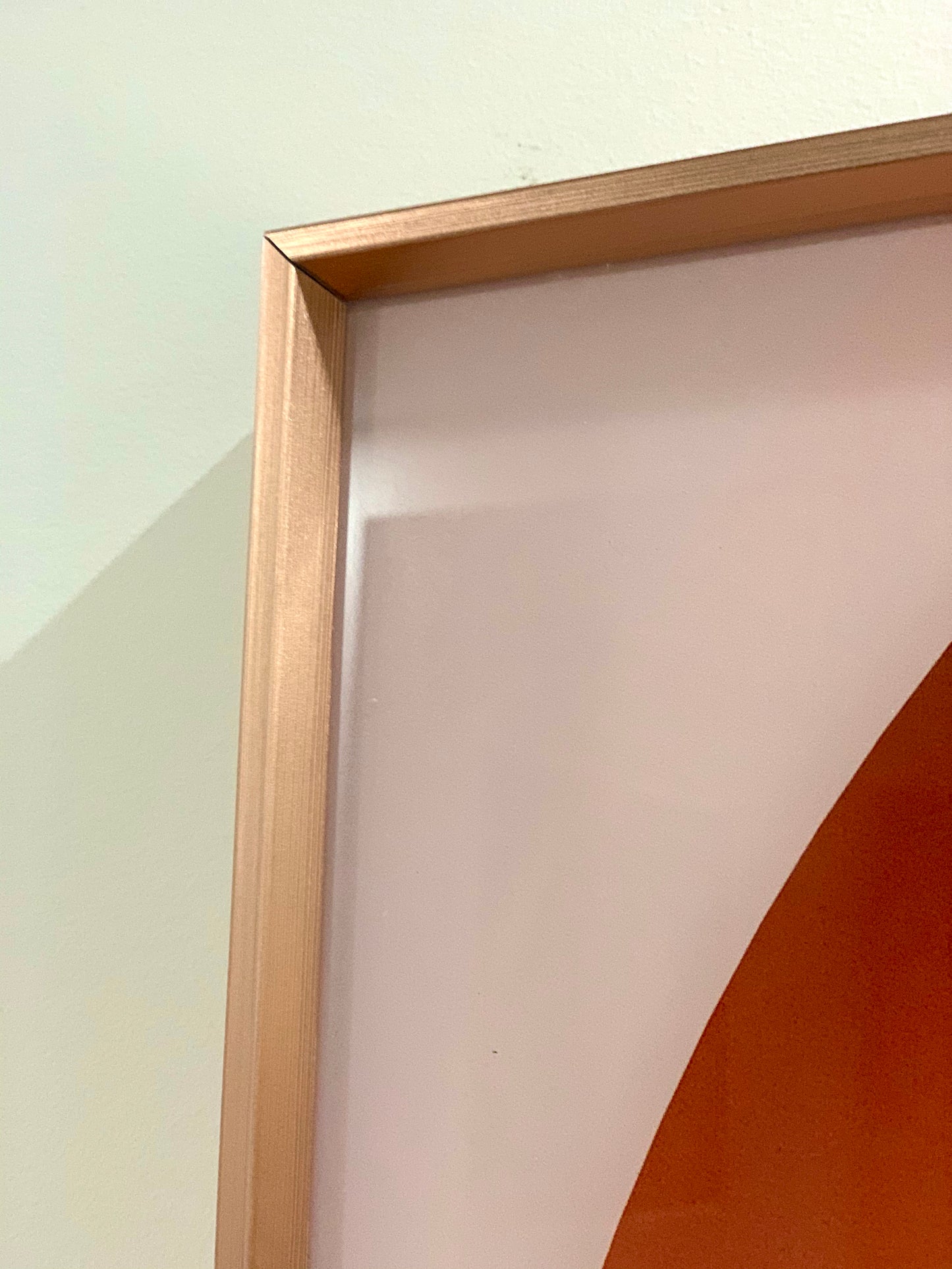 Peachy Arch Glass Art