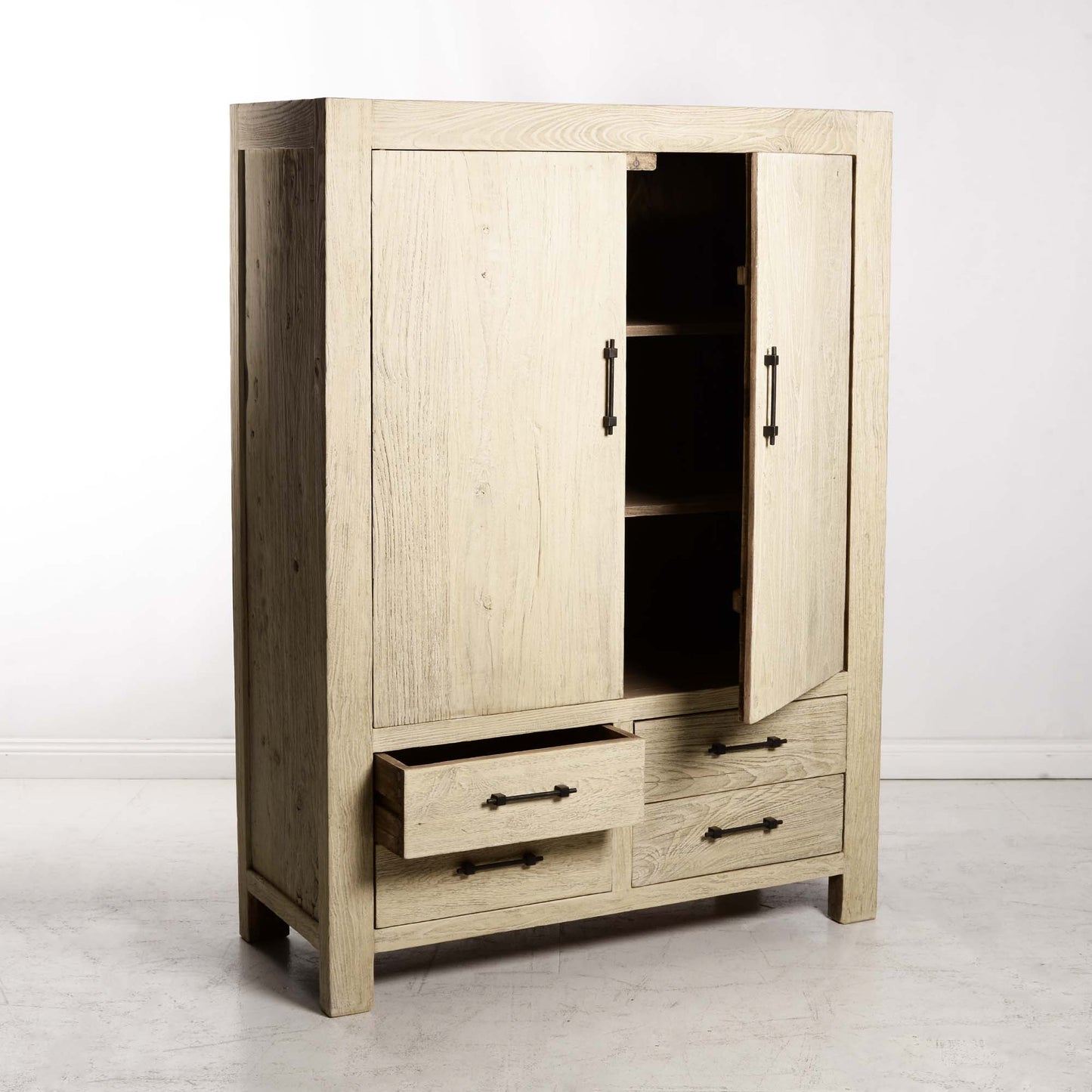 Chinese Elm Wardrobe