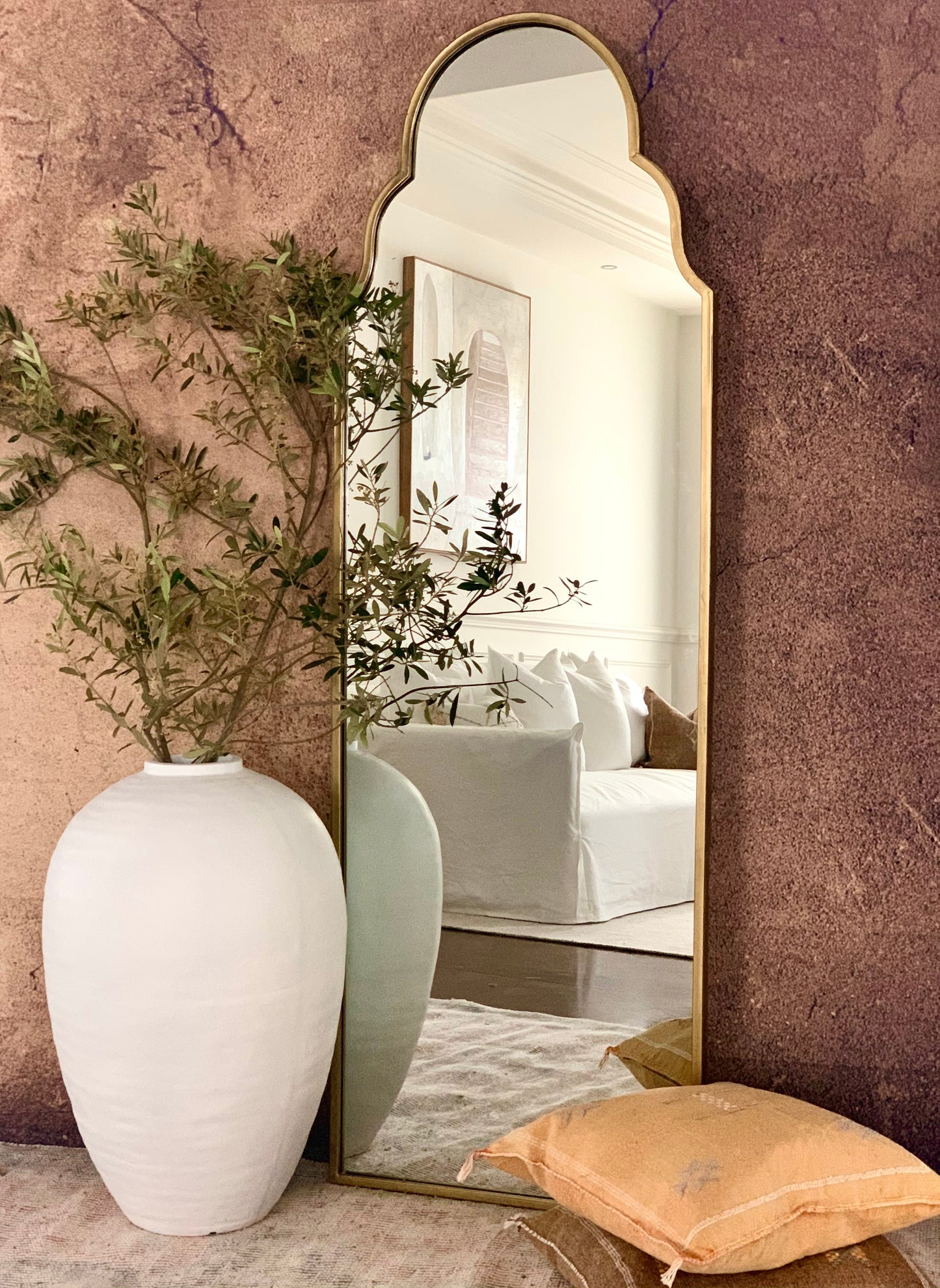 Boujad Antique Arch Mirror