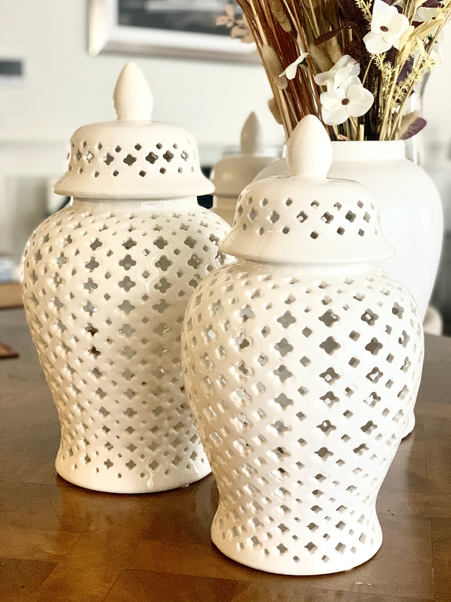 Trellis Ginger Temple Jar