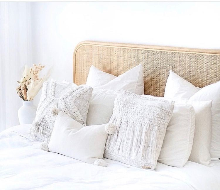 Jepara Rattan Bed Head