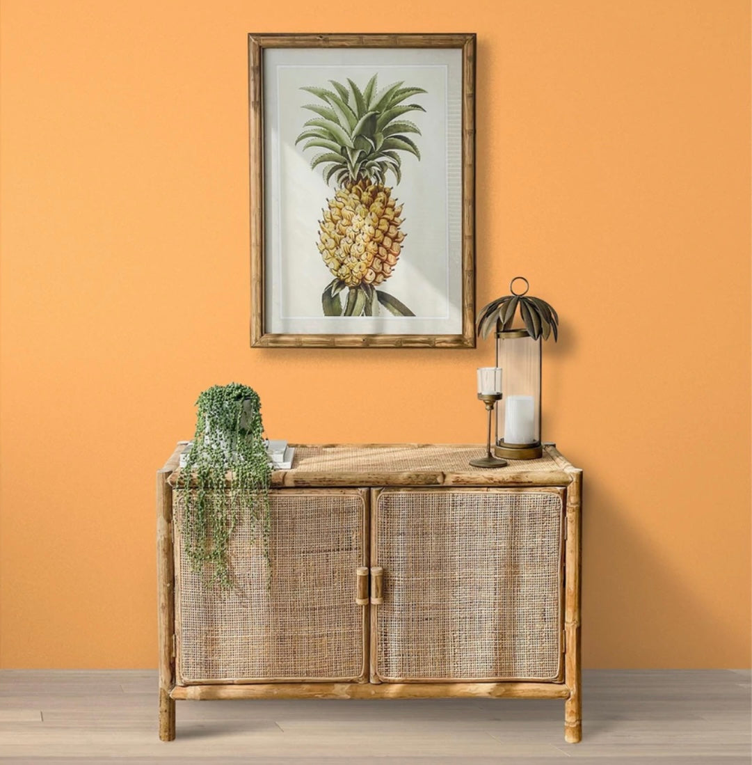 Hut Rattan Cabinet