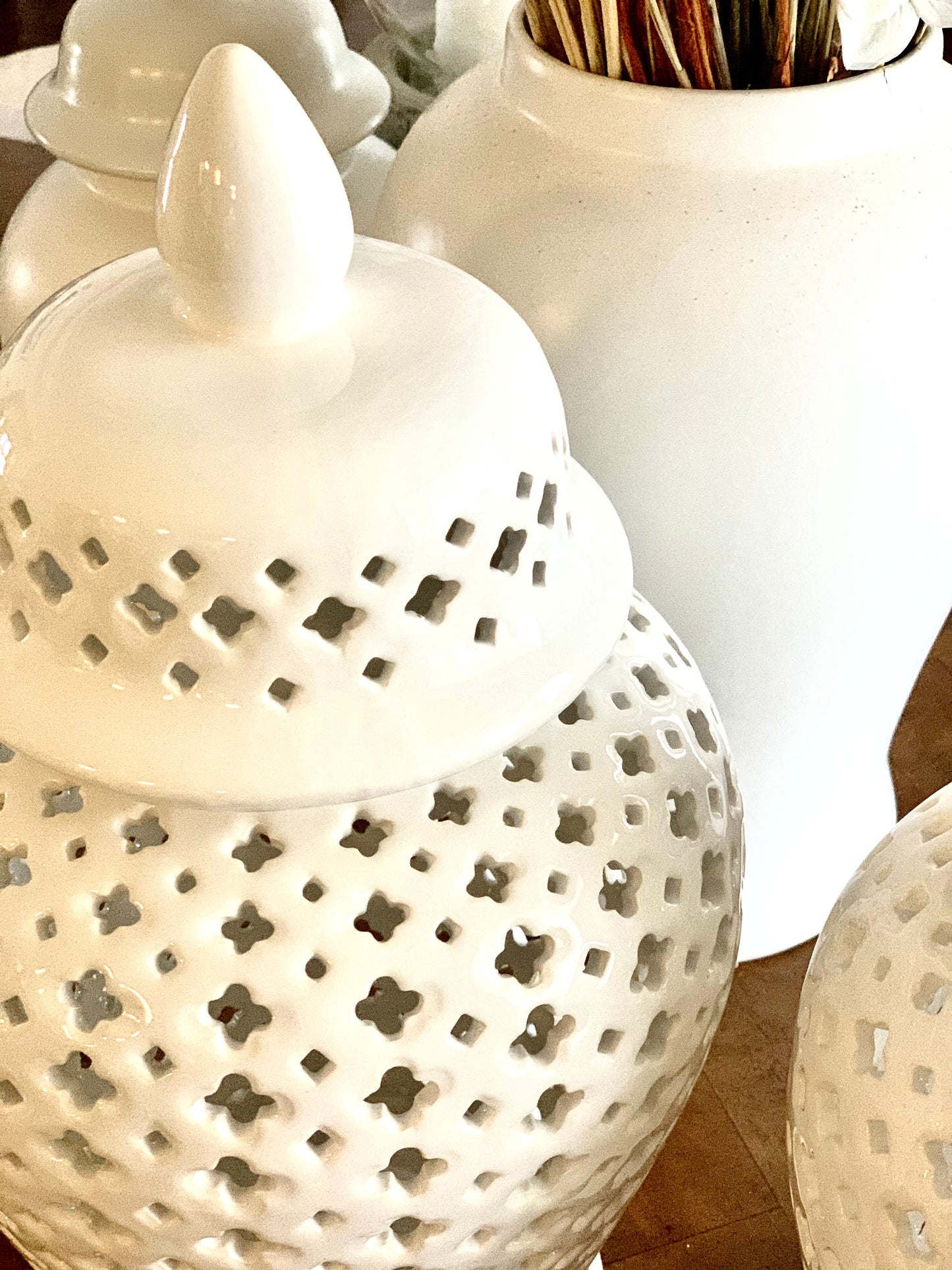 Trellis Ginger Temple Jar