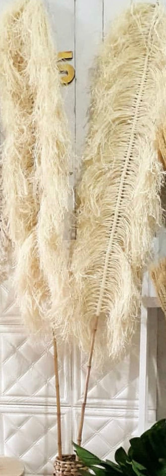 Shags Fiber Leaf - Set of 3 sizes