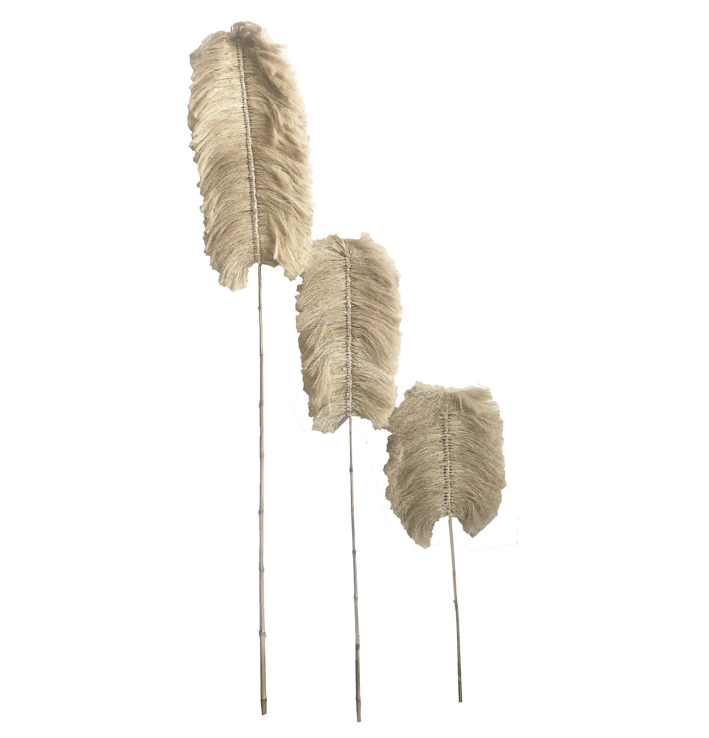 Shags Fiber Leaf - Set of 3 sizes