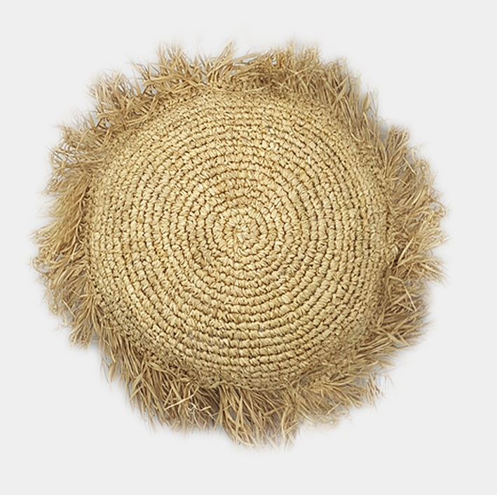 Bora Bora Raffia Cushion