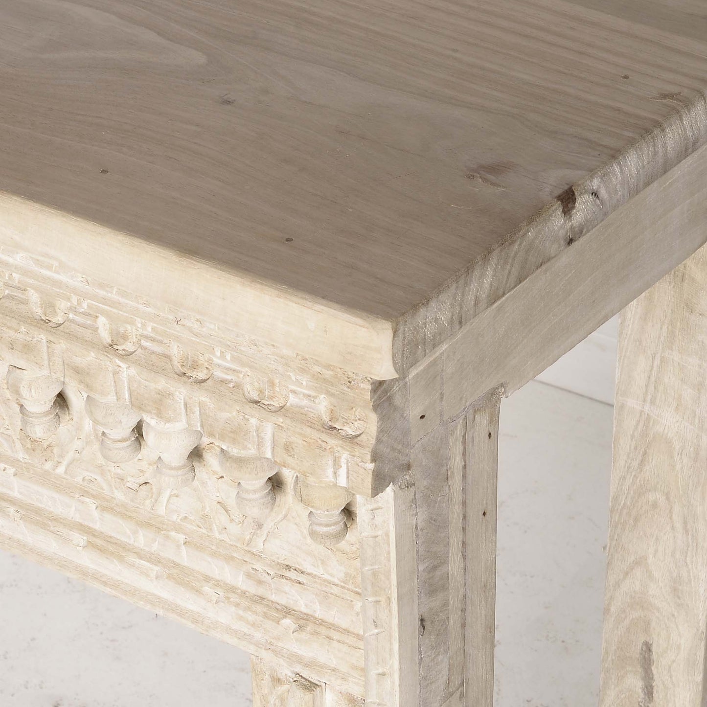 Lucky Carved Console Hall Table