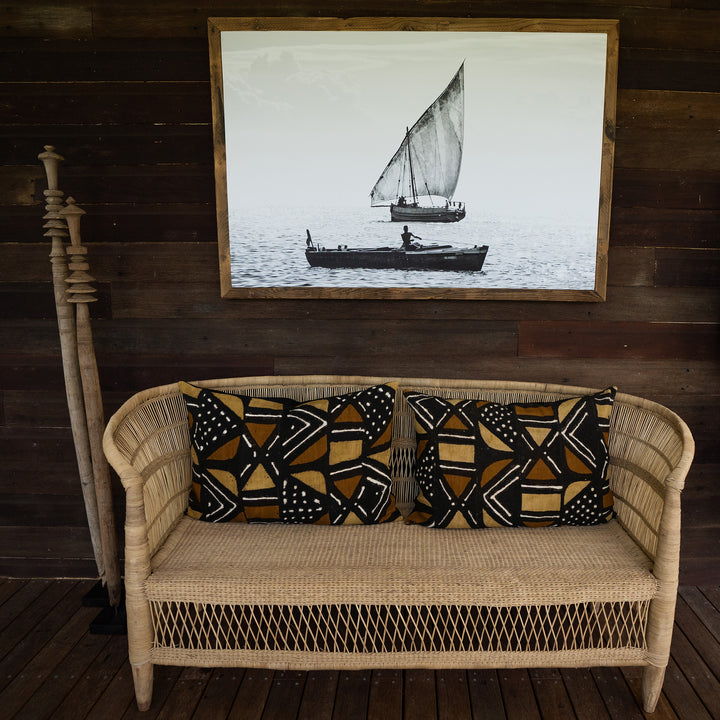 Authentic Malawi Rattan Lounge