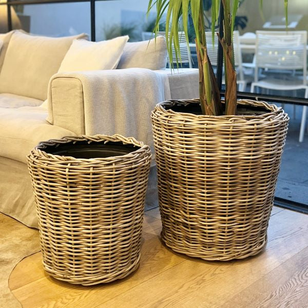 Wicker Rattan Planter