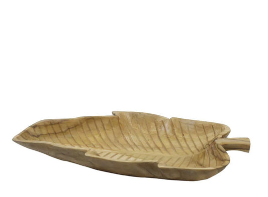 Teak Leaf Tray
