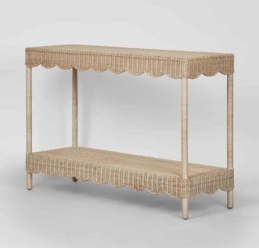 Primrose Rattan Console