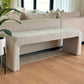 Milo Boucle Bench Seat