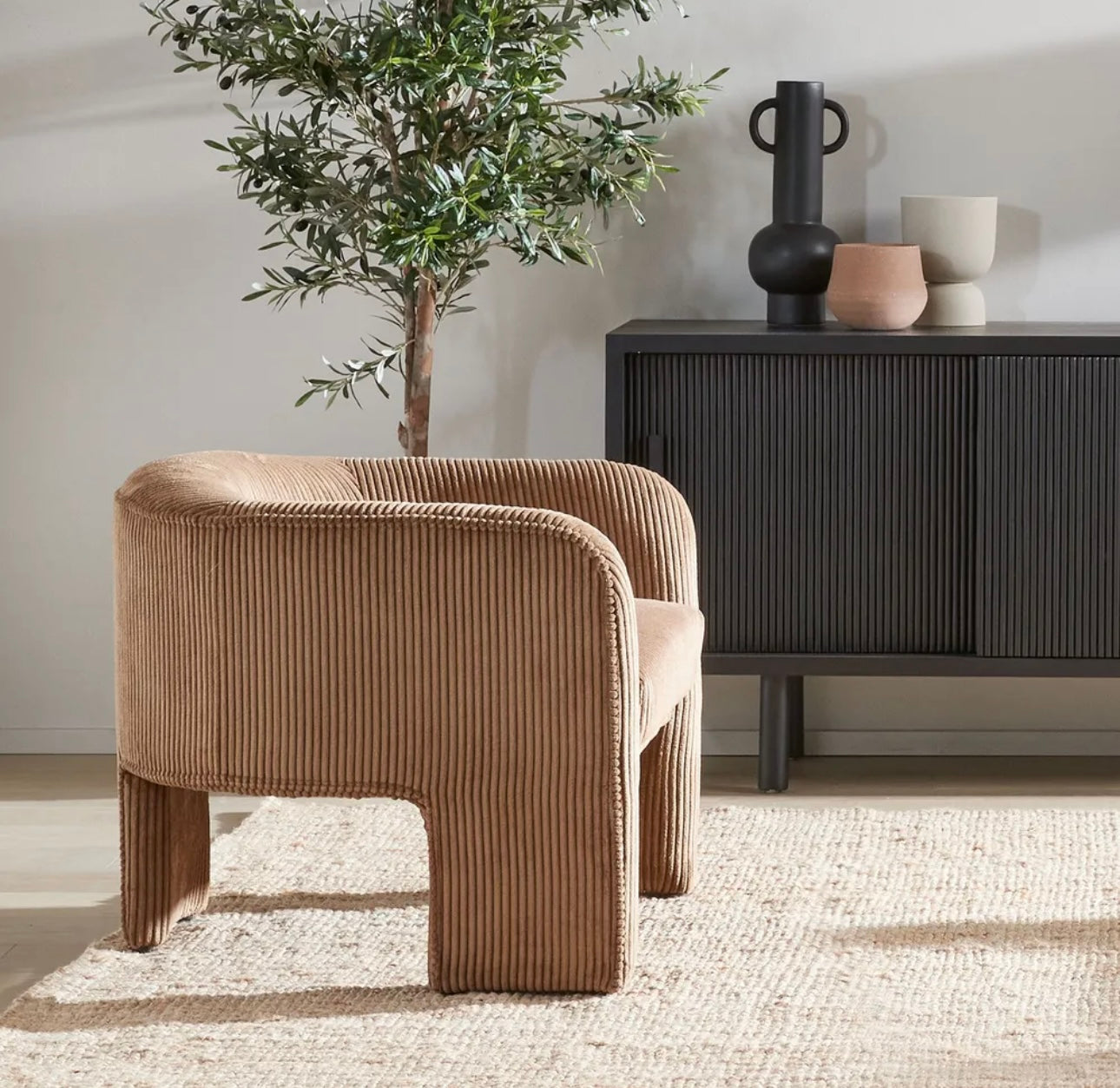 Cloe Boucle Armchair