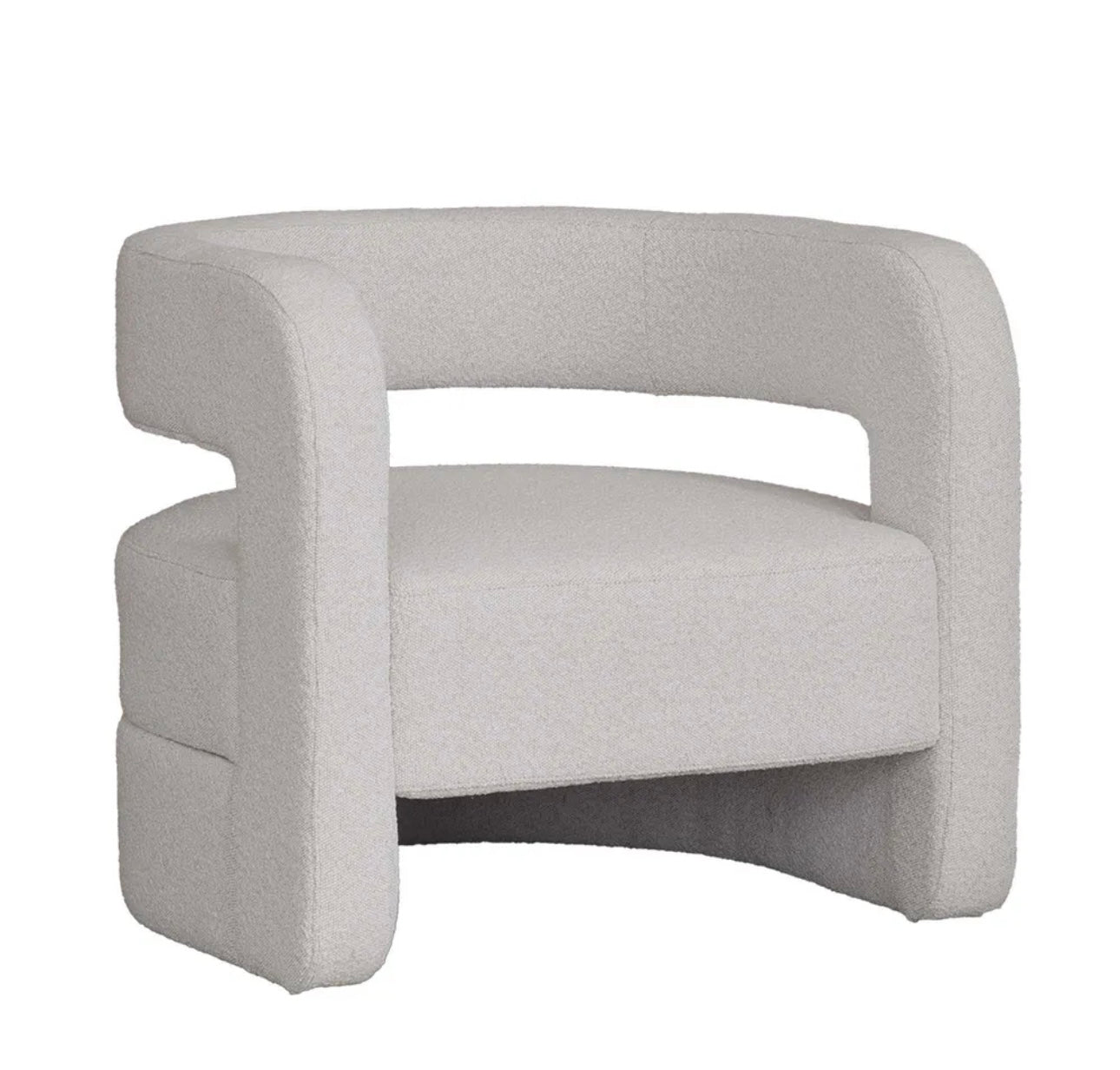 Cloe Boucle Armchair