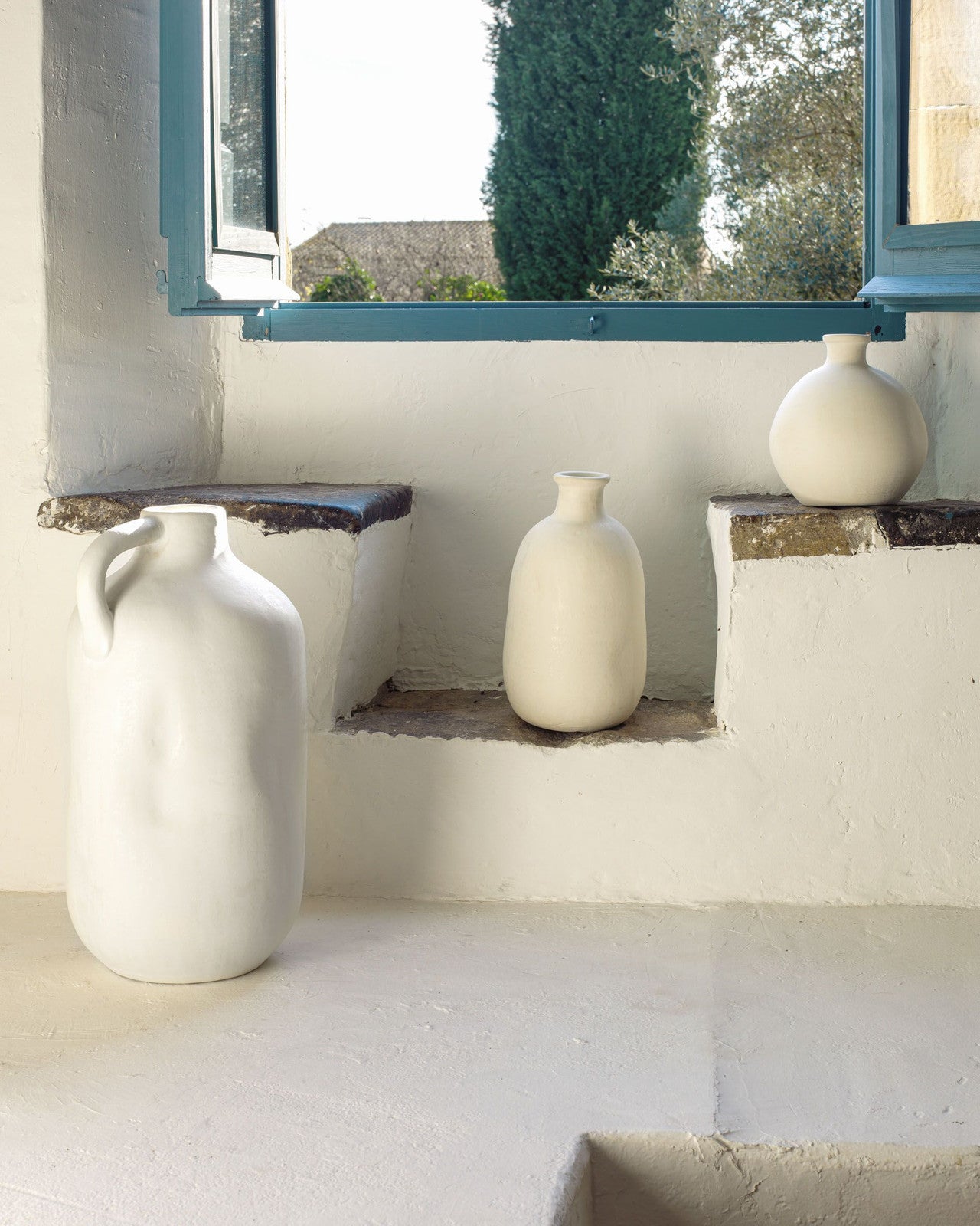 Crete Handle Vase