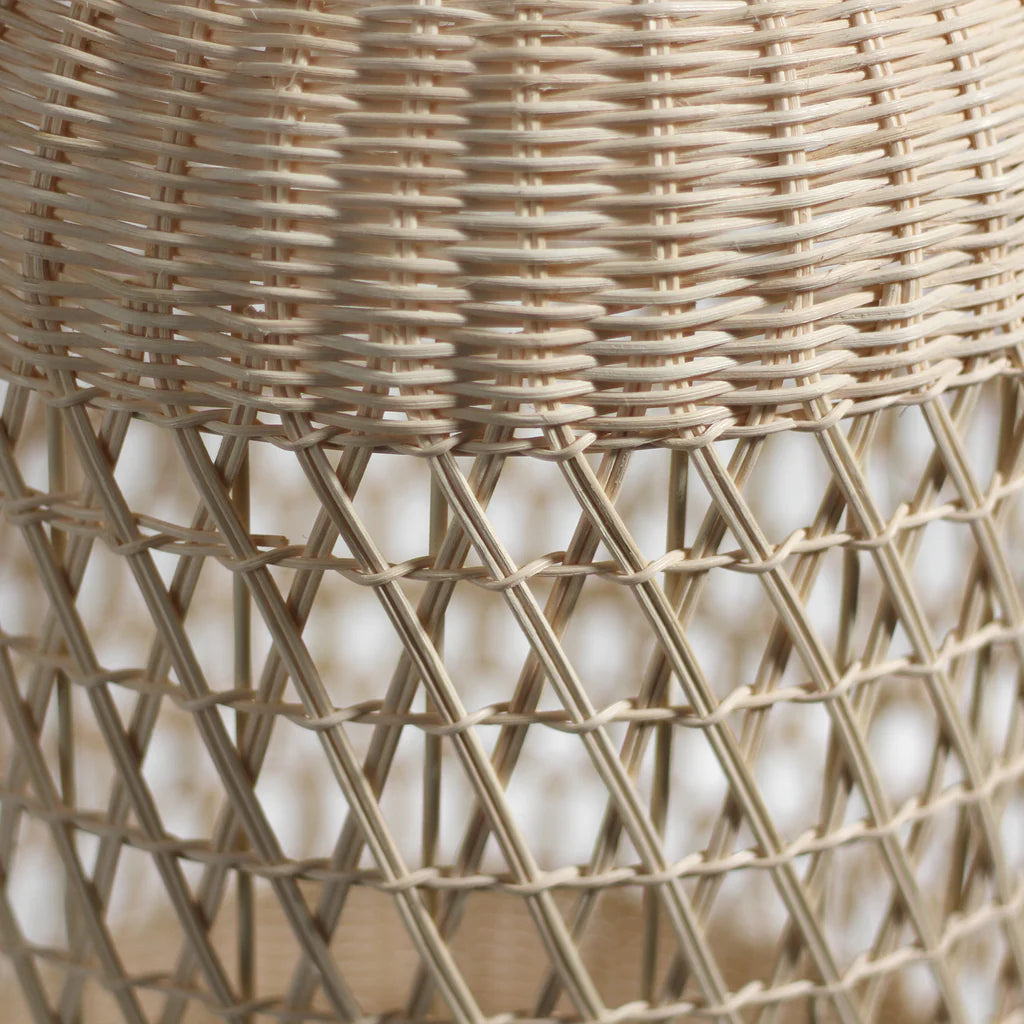 Koa Rattan Lamp