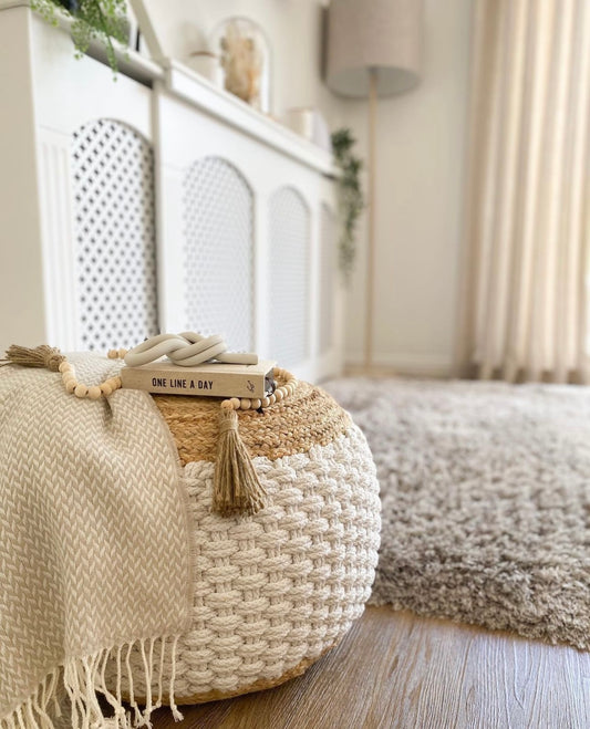 Kashmir Ottoman Pouf