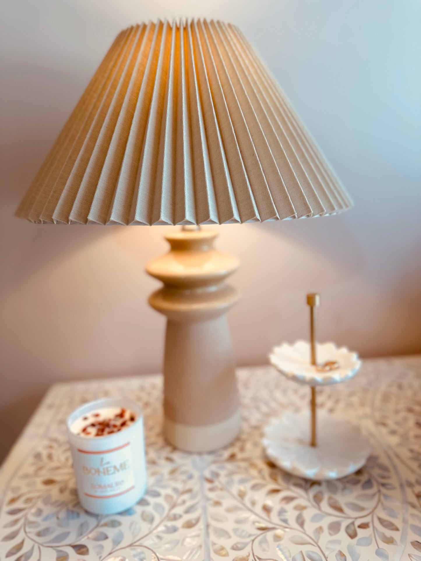 Cocoa Table Lamp