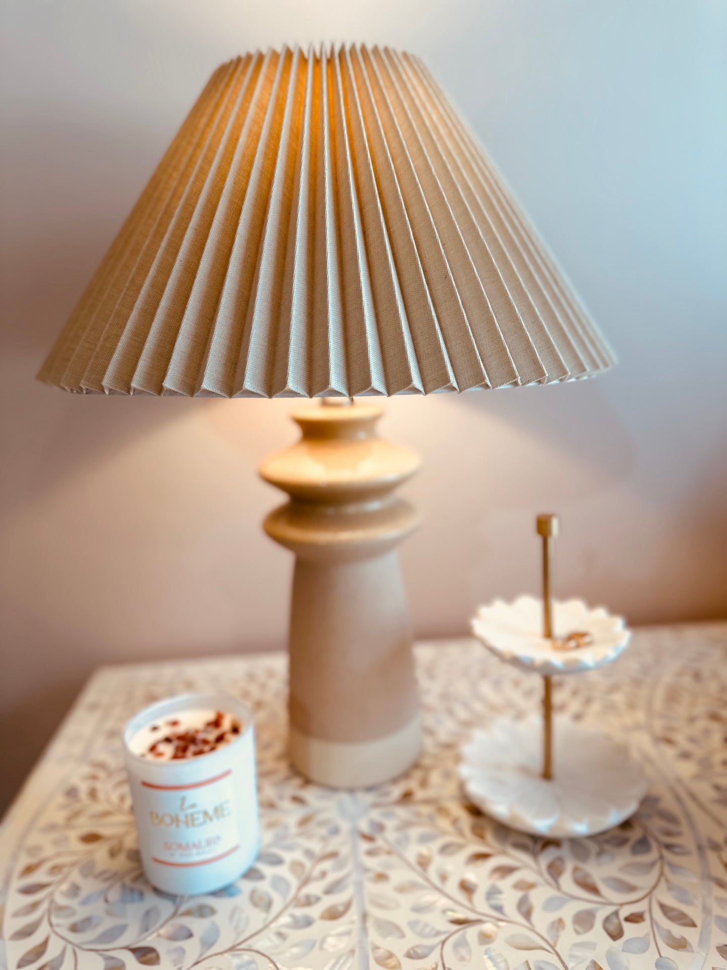 Cocoa Table Lamp