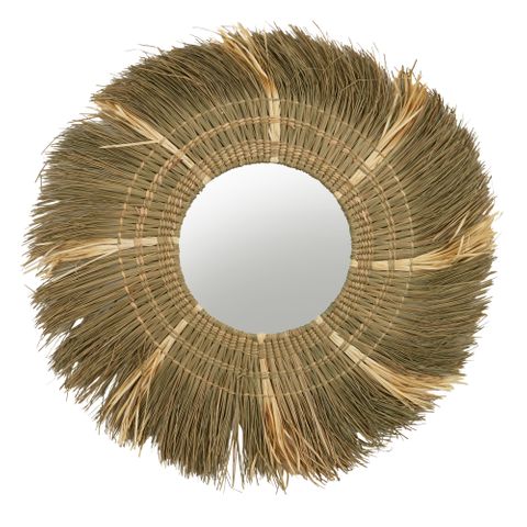 Mufa Raffia Mirror