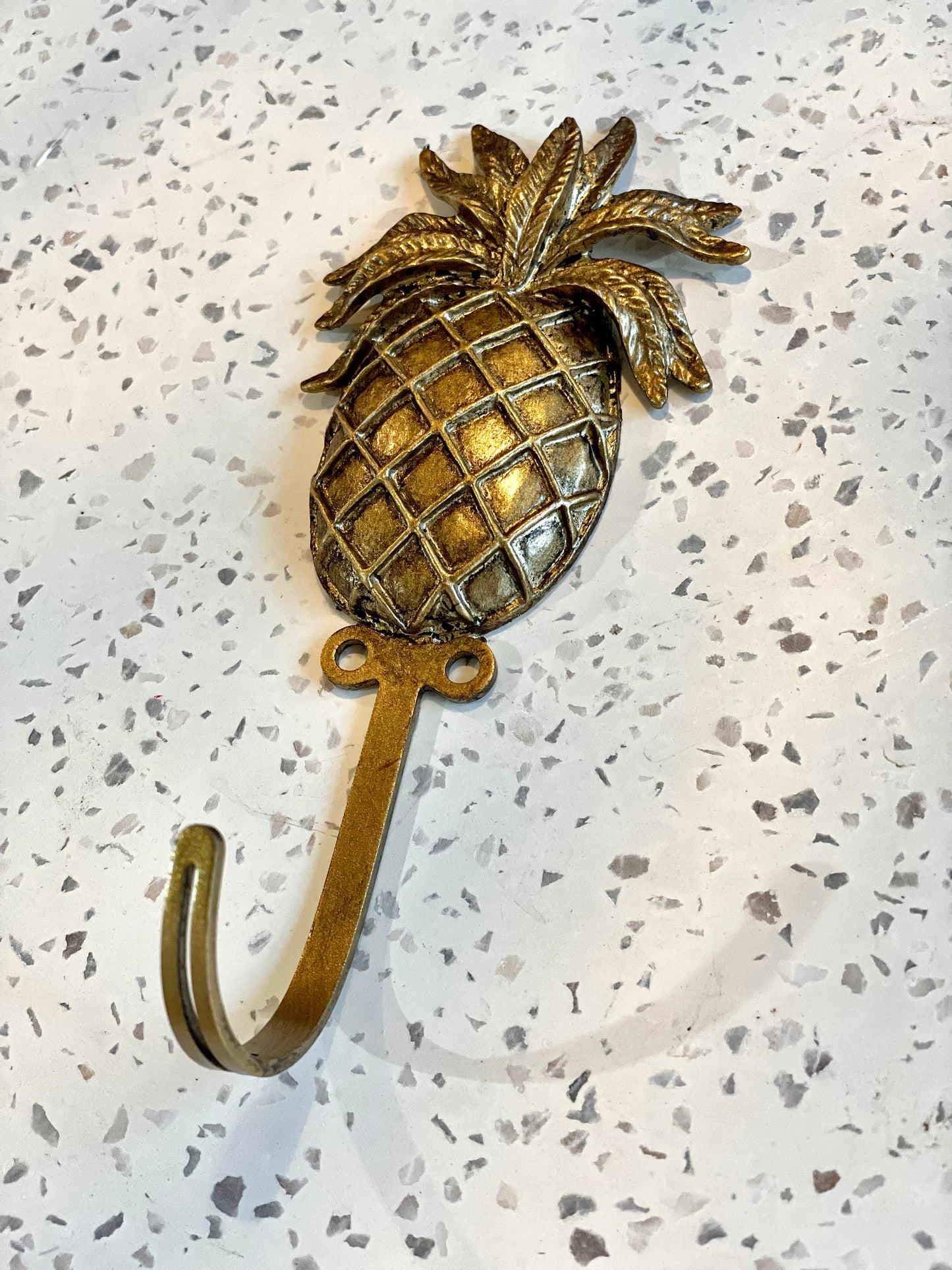Pineapple Brass Hook