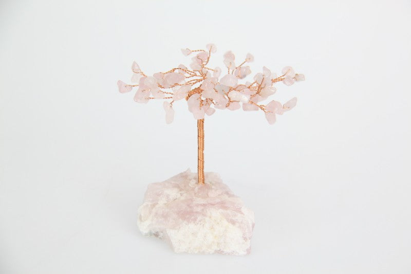 Pink Quartz Tree of Life