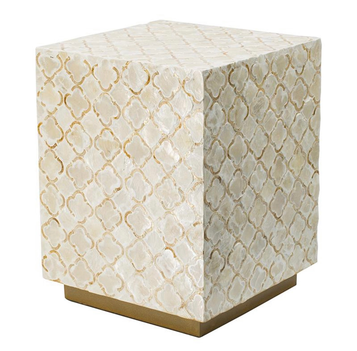 Trellis Cube Side Table