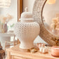 Hamptons Trellis Temple Jar