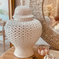 Hamptons Trellis Temple Jar
