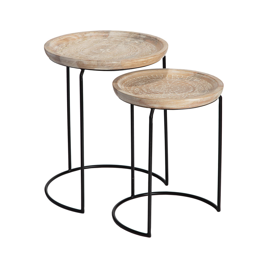 Mandala Side tables